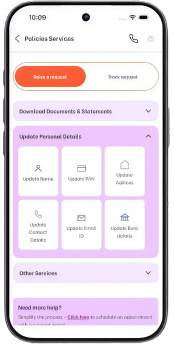 Instant document access screen