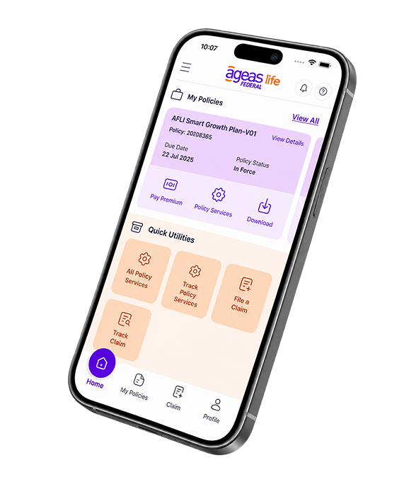 Ageas Federal mobile app preview